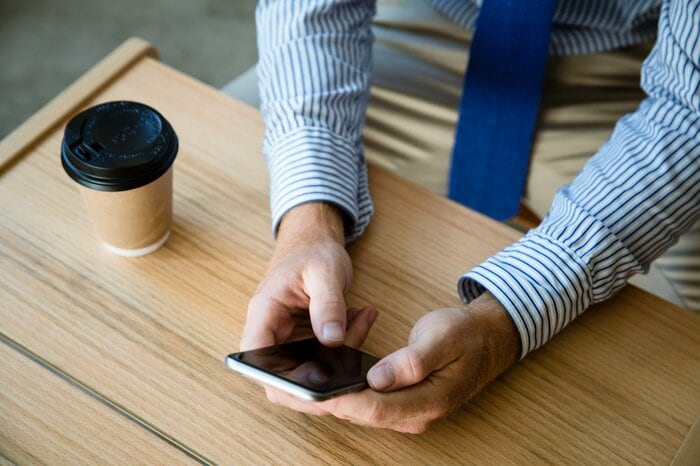 ラッキンコーヒーのビジネスの要はスマホアプリ(画像:イメージ)