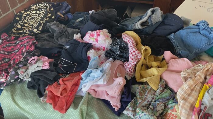 子ども服のリユースコーナー