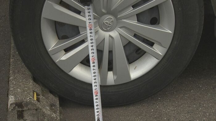 コンパクトカーではタイヤの半分程度が水深30センチの目安