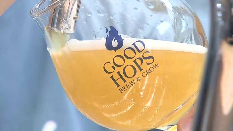 独自加工法で“香り8倍”のクラフトビール！「ええっおいしい」を目指して日本一のホップ産地・岩手県遠野市で始まった地産地消の挑戦｜FNNプライムオンライン