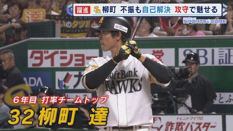 プロ6年目でブレイク中！ ホークス柳町達選手   主力選手の離脱相次ぐチームで光る活躍   人気も評価も急上昇！【福岡発】｜FNNプライムオンライン