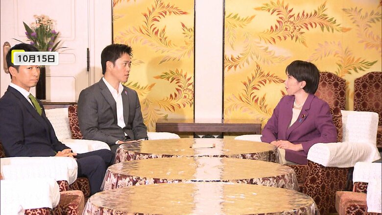【速報】自民・維新まもなく連立政権の樹立で合意へ　野党からは「諦めない」「力及ばず」　“高市効果”で株価は初の4万9000円台｜FNNプライムオンライン