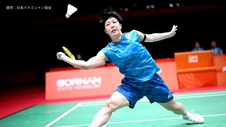 バドミントン山口茜選手、アジア大会で自身初の銀メダル　決勝で宿敵アン・セヨン選手にストレート負け｜FNNプライムオンライン
