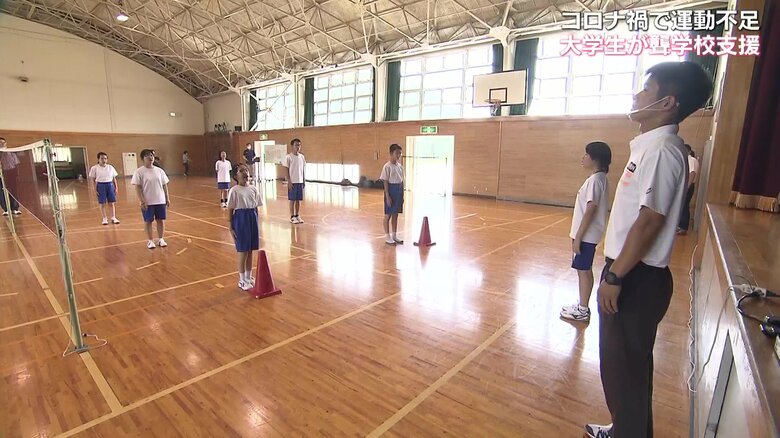 動画で“楽しく運動”を…大学生らが岡山聾学校の生徒たちの“運動不足解消”に新たな取り組み