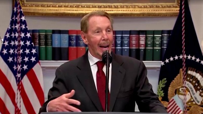 オラクル創業者がワーナー買収めぐり資金一部約6兆3000億円を個人で保証と発表…ワーナー側反発も資金調達の懸念払しょく狙いか｜FNNプライムオンライン