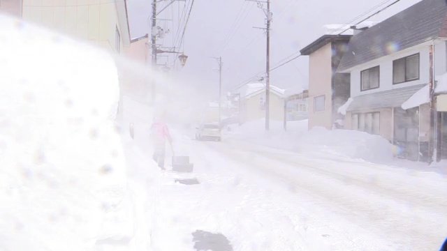 2025年2月　猪苗代町を含む会津地方は大雪に