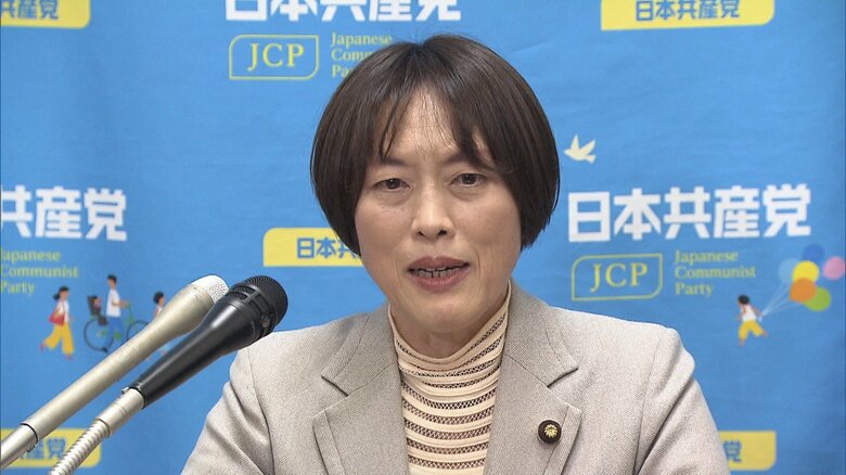 1月に就任した共産党の田村委員長