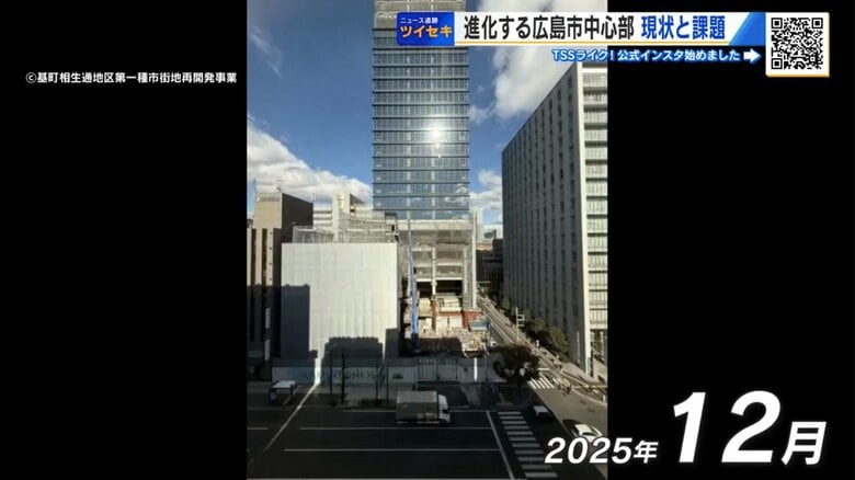 建設中のカミハチクロス（2025年12月時点）