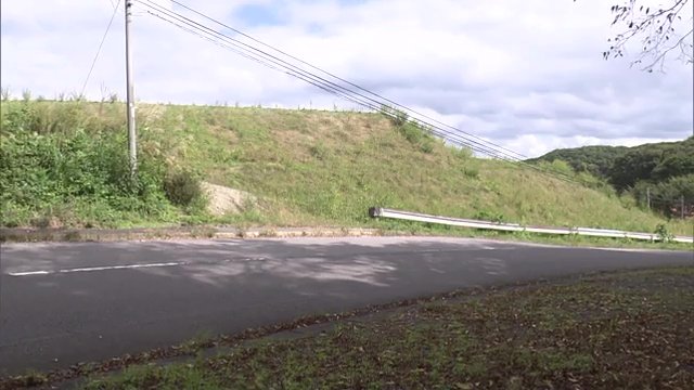 行政代執行後の現場（2025年9月撮影）