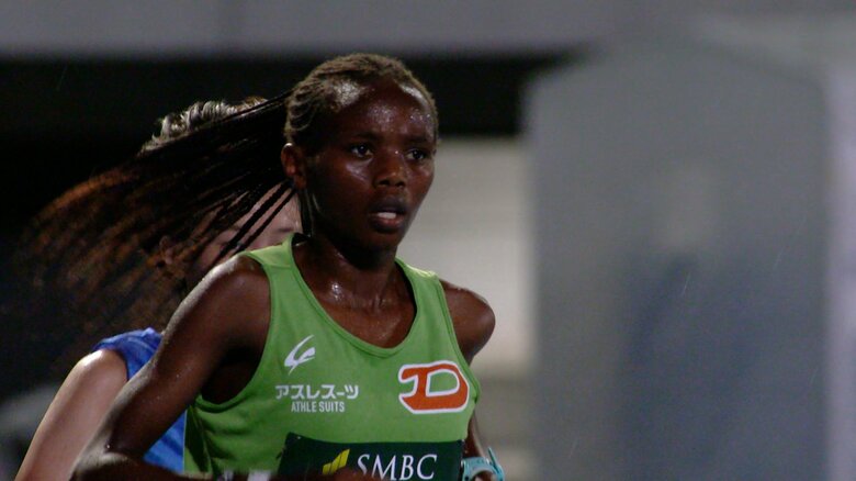 大東文化大の留学生エース　サラ・ワンジル