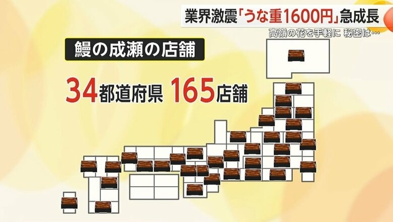 2年足らずで店舗数は34都道府県・165店舗に拡大