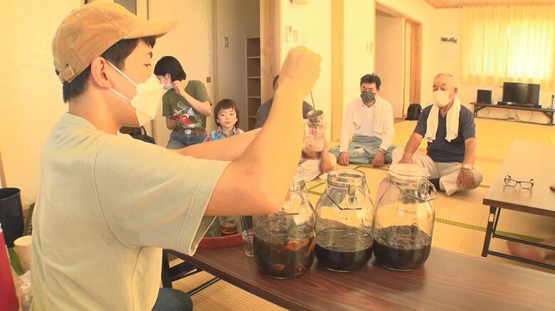 ハーブシロップの試飲会