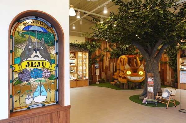 韓国・済州（チェジュ）島にオープンした公式ジブリショップ　写真：テウォンメディア