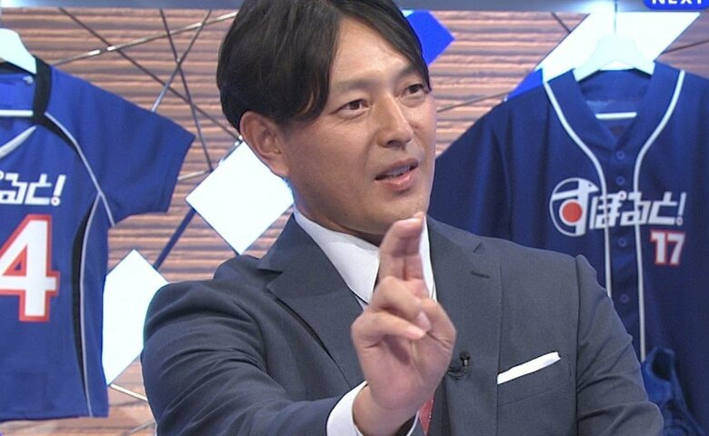 浮き上がるボールについて語る岩隈氏