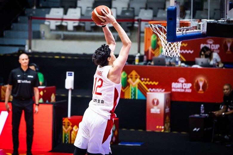 チーム最多の21得点 格の違いを見せた渡邉雄太選手（C）FIBA