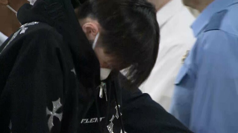 若山容疑者は千葉県内の知人宅で身柄確保された