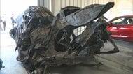 真っ黒に焦げ原形とどめず…新名神高速で6人が死亡した事故 USJ向かう途中に犠牲になった一家の遺族が車と初めて対面