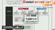 【携帯各社新プラン】スマホ“値下げ競争”終了か…ドコモ主要プラン“1000円以上”アップ、KDDIデータ通信無制限プランなど“月330円”アップへ　専門家「6G開発コストも関係」