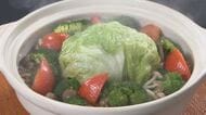 食品ロスを楽しく削減…料理研究家が直伝“まるごとレタス鍋”　ぐるなび発表「まるごと鍋」は自宅でも　