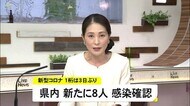新型コロナ県内新たに 8人感染確認(熊本)