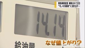 緊急事態宣言の解除後“物価に変化”…高値続いた葉物落ち着き、ガソリン上昇傾向 今後の見通しは