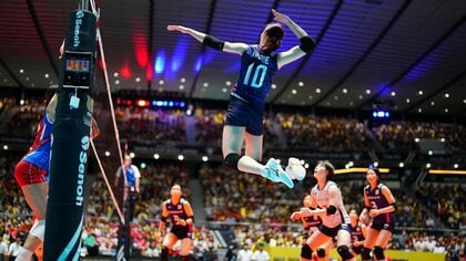 【速報】W杯バレー眞鍋ジャパン開幕3連勝！プエルトリコにストレート勝ち【パリ五輪予選】