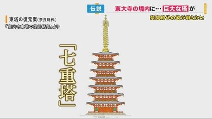大仏様は知っている 『東大寺』奈良時代には高さ約70メートルの「七重