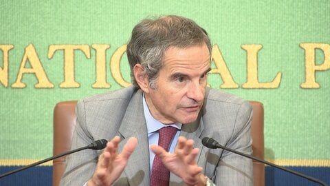 「イランと技術レベルで協議始めた」IAEA事務局長　核施設の査察へ「できるだけ早く現地入りしたい」　具体的日程は言及避ける