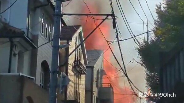 【速報】東京・中目黒の住宅で火災…３棟に延焼し消防車など47台が出動