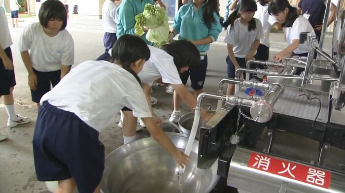 「避難所運営活動」の様子(2012年)