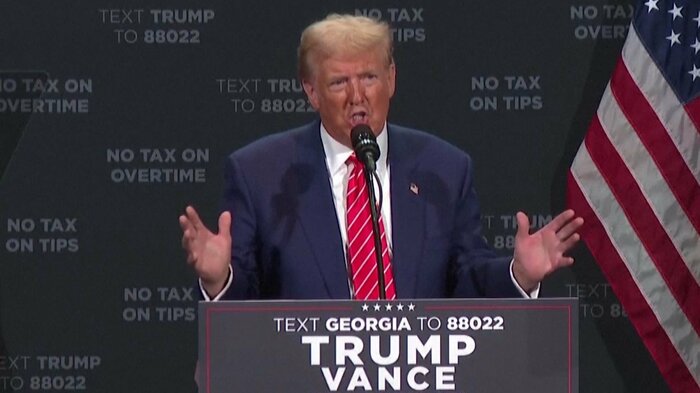 トランプ氏は「4年前」との生活の違いを訴えた