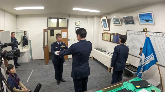 飛行時間3000時間、無事故操縦で表彰