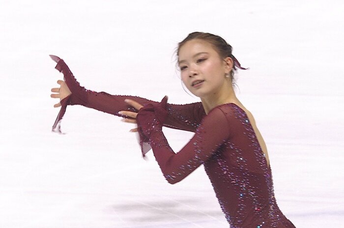 ベストな演技を披露した村上遥奈