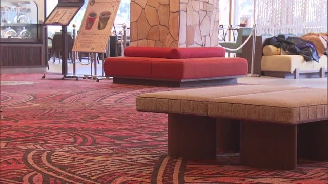 リニューアルされたロビー