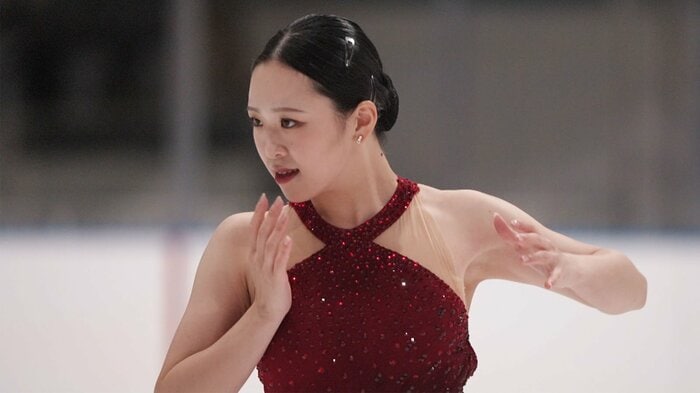 コーチの言葉で現役続行を決めた青木祐奈(東京選手権、ショート)