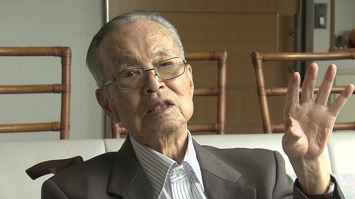 佐世保空襲犠牲者遺族会 元会長臼井寛さん(91)