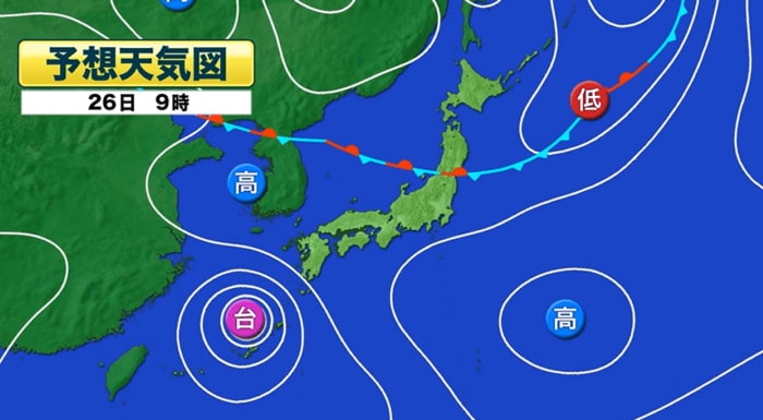 予想天気図