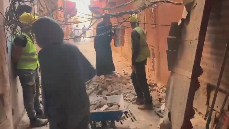 “100年大規模地震なし”世界遺産の街でも被害、野宿する市民ら　モロッコ地震死者2100人超に　さらに増える恐れ｜FNNプライムオンライン