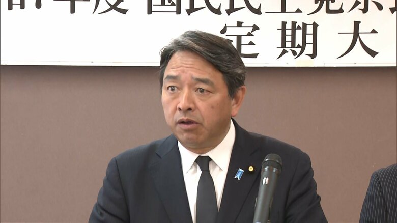 「今国会終盤は大きな政局になる」国民民主・榛葉幹事長「まずは自民党内で」｜FNNプライムオンライン