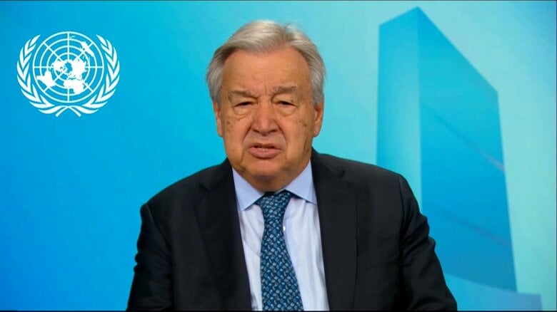 アメリカの国連機関脱退に「遺憾」 グテーレス事務総長｜FNNプライムオンライン