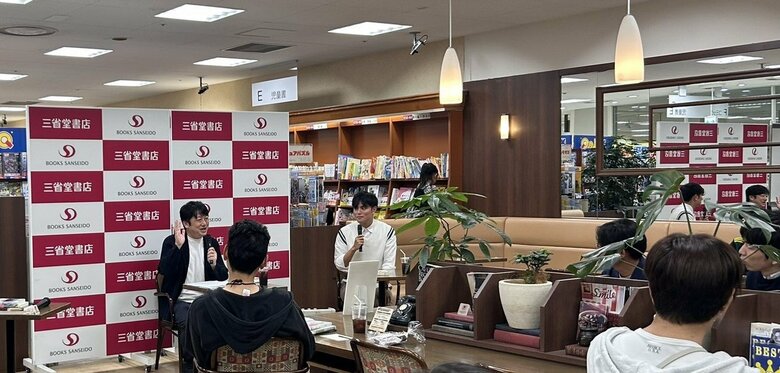 UHBの廣岡アナウンサーがSNSで発信する読書記録「#ヒロ読み」おすすめの100冊展示・販売するフェアが三省堂書店札幌店で開催中_トークイベントも〈北海道〉｜FNNプライムオンライン