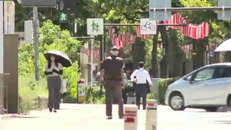 八女市37.7℃　久留米市37.6℃　福岡県内5地点で今年最高　熱中症疑いで22人搬送｜FNNプライムオンライン