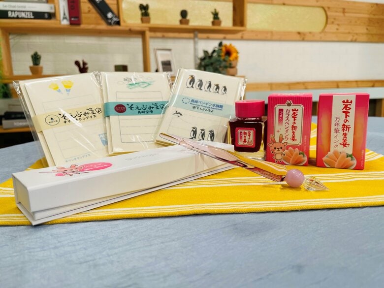 長崎では文房具とのコラボも