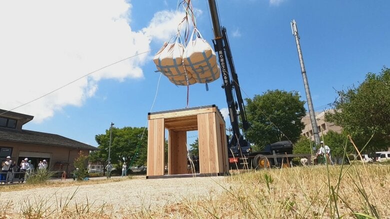 新たなシェルターでの実験