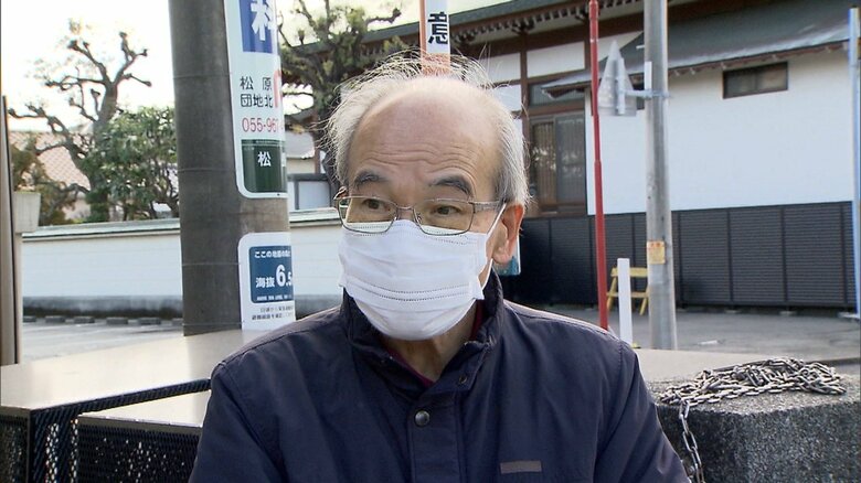 松長自治会・高島修二会長