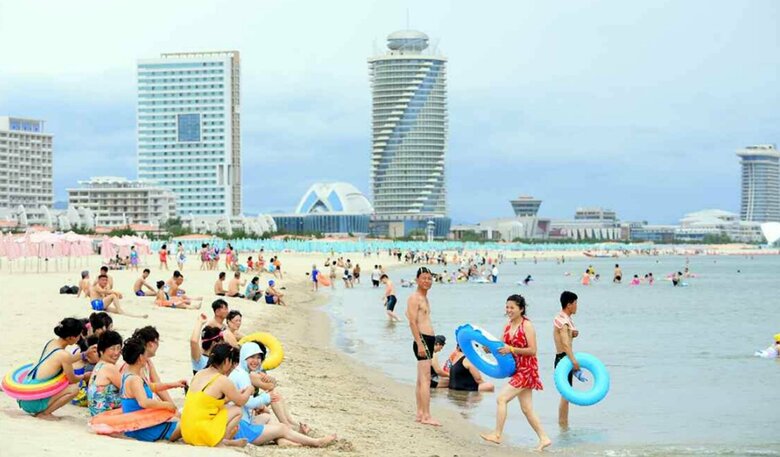 北朝鮮メディアが報じた写真