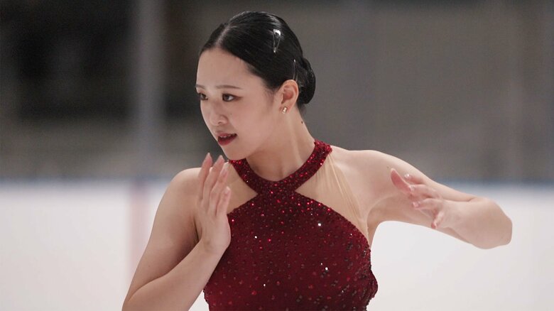 コーチの言葉で現役続行を決めた青木祐奈（東京選手権、ショート）