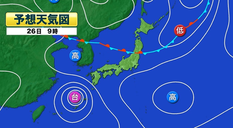予想天気図