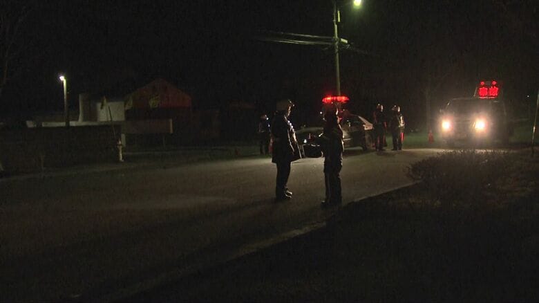 2019年に事件のあった現場