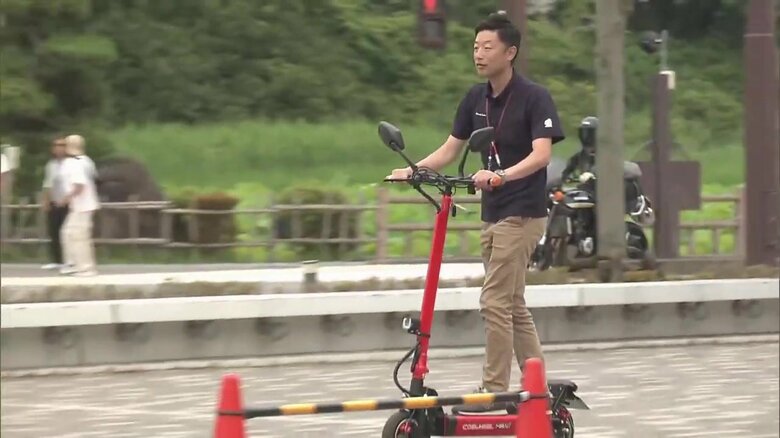 安定した運転でコースを周回